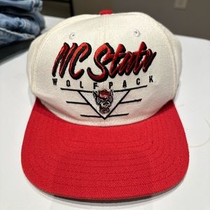 Retro Adidas NC State Wolfpack Adjustable SnapBack Hat